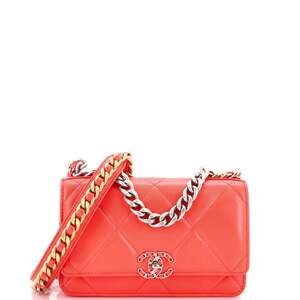 Chanel 19 Wallet On Chain Quilted #235133C38B